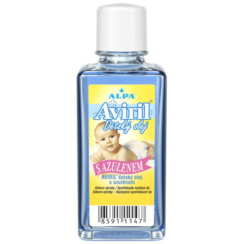 Alpa Aviril dětský olej s azulenem 50 ml