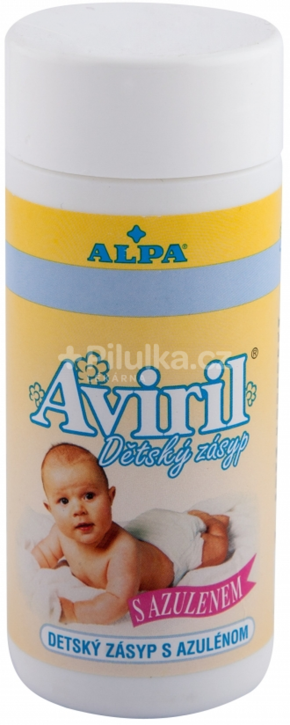 Levně Alpa Aviril dětský zásyp s azulenem sypačka 100 g