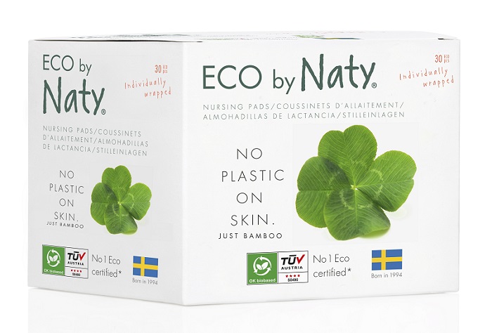 Levně Eco Naty ECO prsní vložky pro kojící ženy Naty (30 ks)