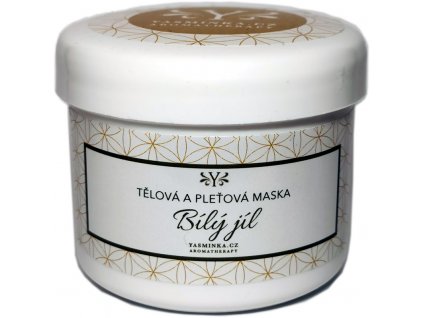 Bílý jíl - pleťová a tělová maska, 150 g