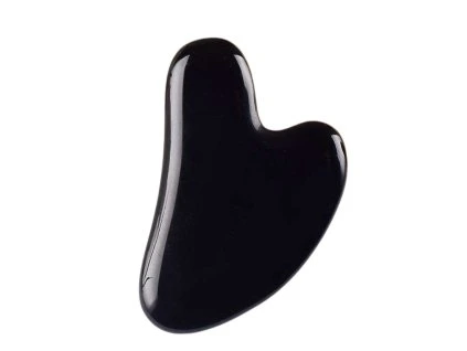 obsidian guasha tvar srdce