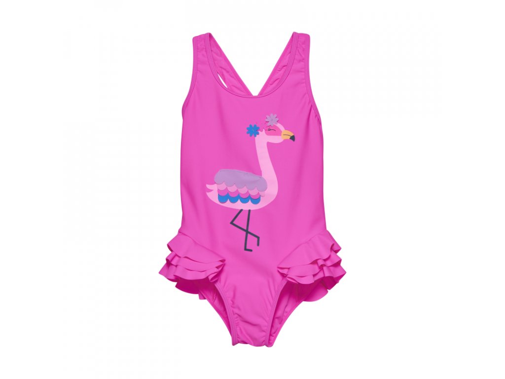 exisport dievcenske plavky color kids swimsuit w application sugar pink (1)