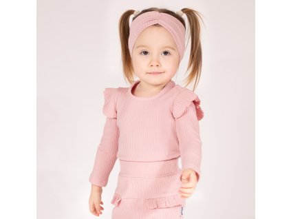 body dl rekaw dziewczece pudrowy roz nelly 68 9