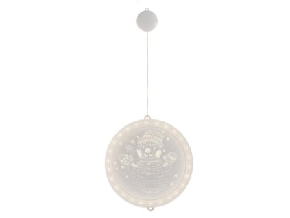 vanocni-led-zavesna-dekorace-kulata-snehulak