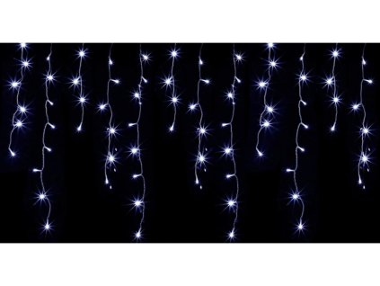 204369 venkovni vanocni led zaves studena bila 20m 1000 led diod