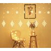 Vnitřní vánoční LED závěs - Hvězdice 3 m (138 LED) (Osvětlení Teplá bílá)