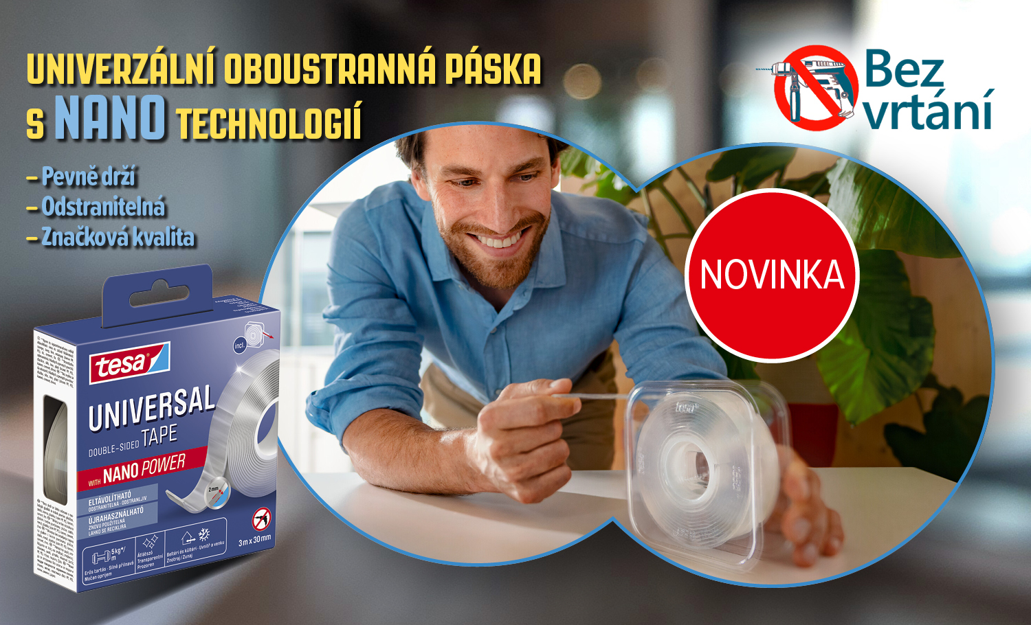 tesa Universal - NANO páska