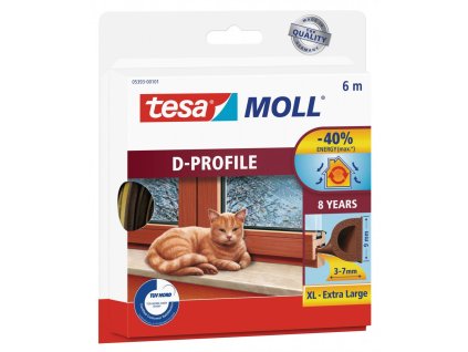 1578 tesamoll gumove tesneni hnede na okna a dvere d profil 6m