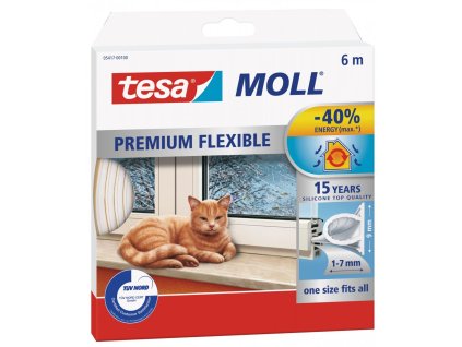 1596 tesamoll silikonove samolepici tesneni 6m bile