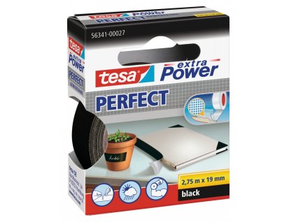 2460 opravna paska extra power perfect textilni odolna cerna 2 75m x 19mm