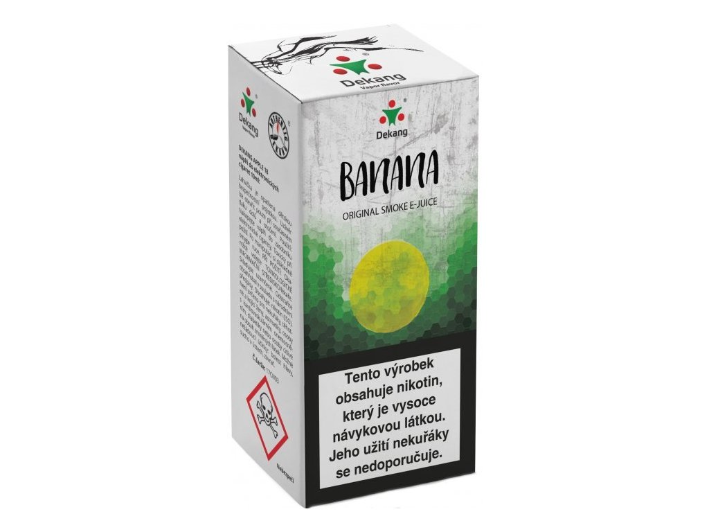 liquid dekang banana 10ml 18mg banan
