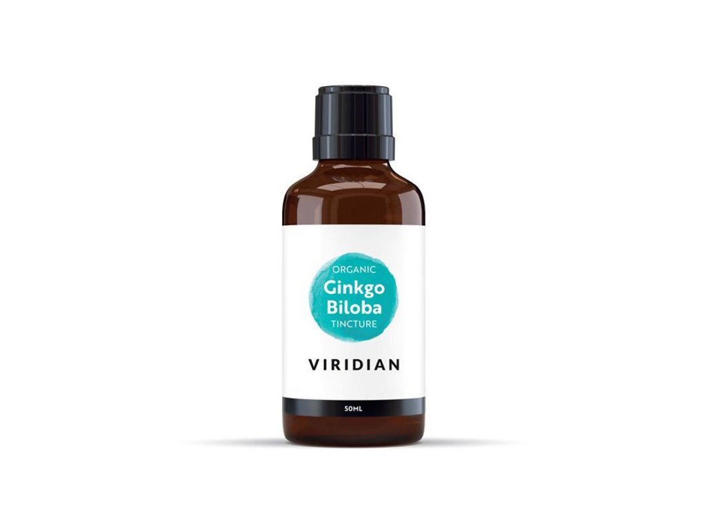 Ginkgo Biloba Tincture 50ml Organic (Varianta Ginkgo Biloba Tincture 50ml Organic)