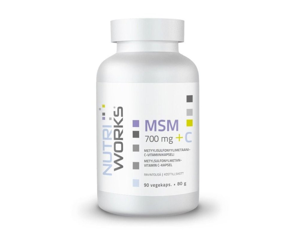 MSM 700 mg + C 90 kapslí (Varianta SK)