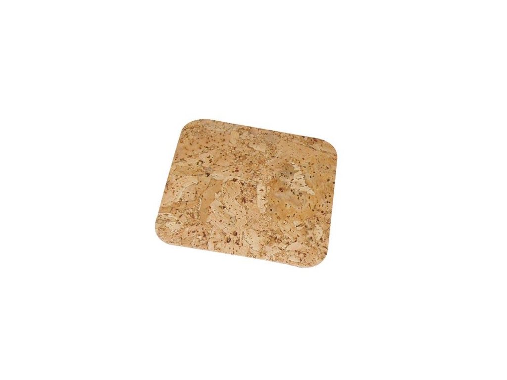 prostírání čtverec 10cm korek (6ks)