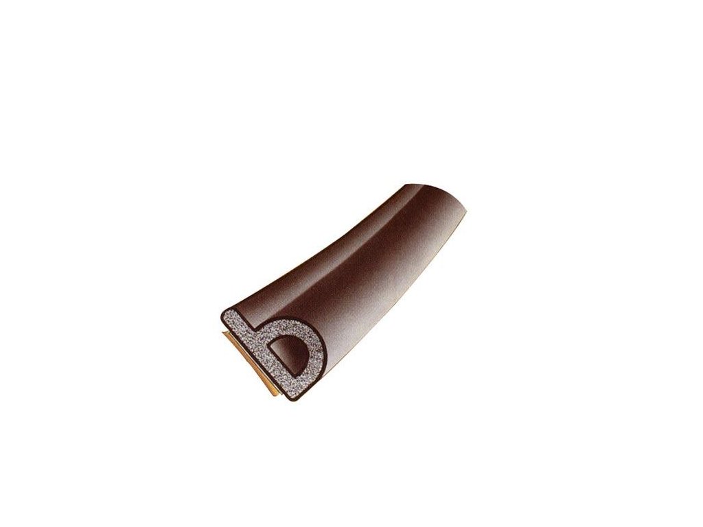 těsnění okenní EPDM P 9x5,5mm BÍ (100m) TRELLEBORG
