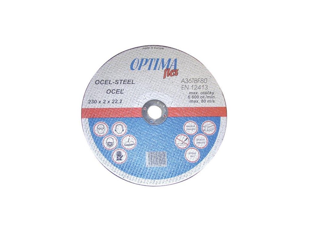 kotouč řez.na ocel 230x2,0x22,2mm