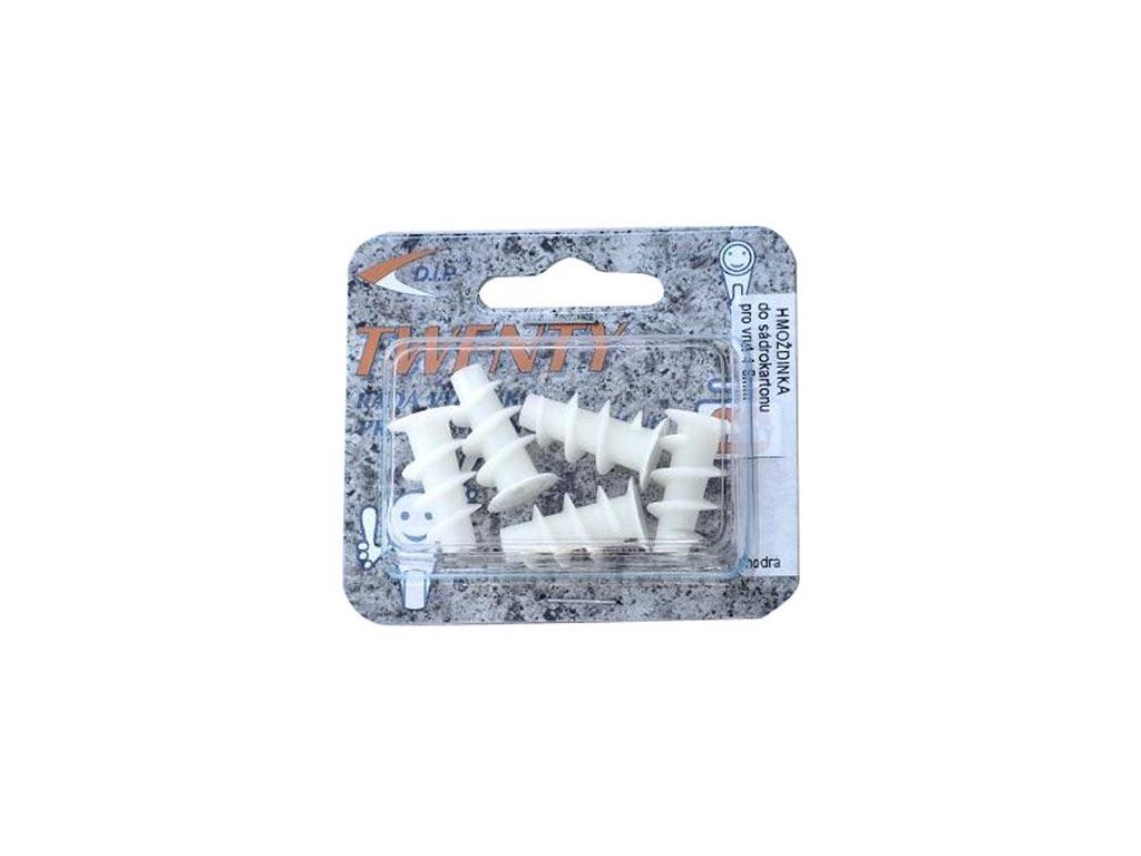 hmoždinka do sádrokartonu plast. 2106 (5ks) blistr