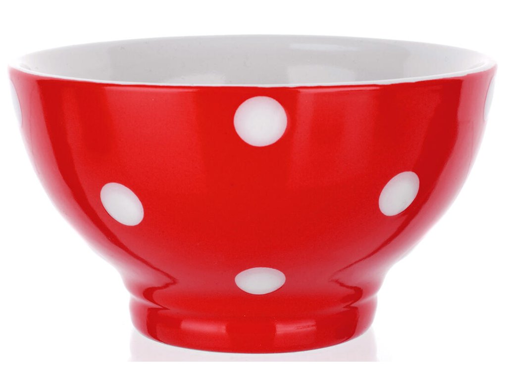 miska 13cm puntíky ČRV keramická