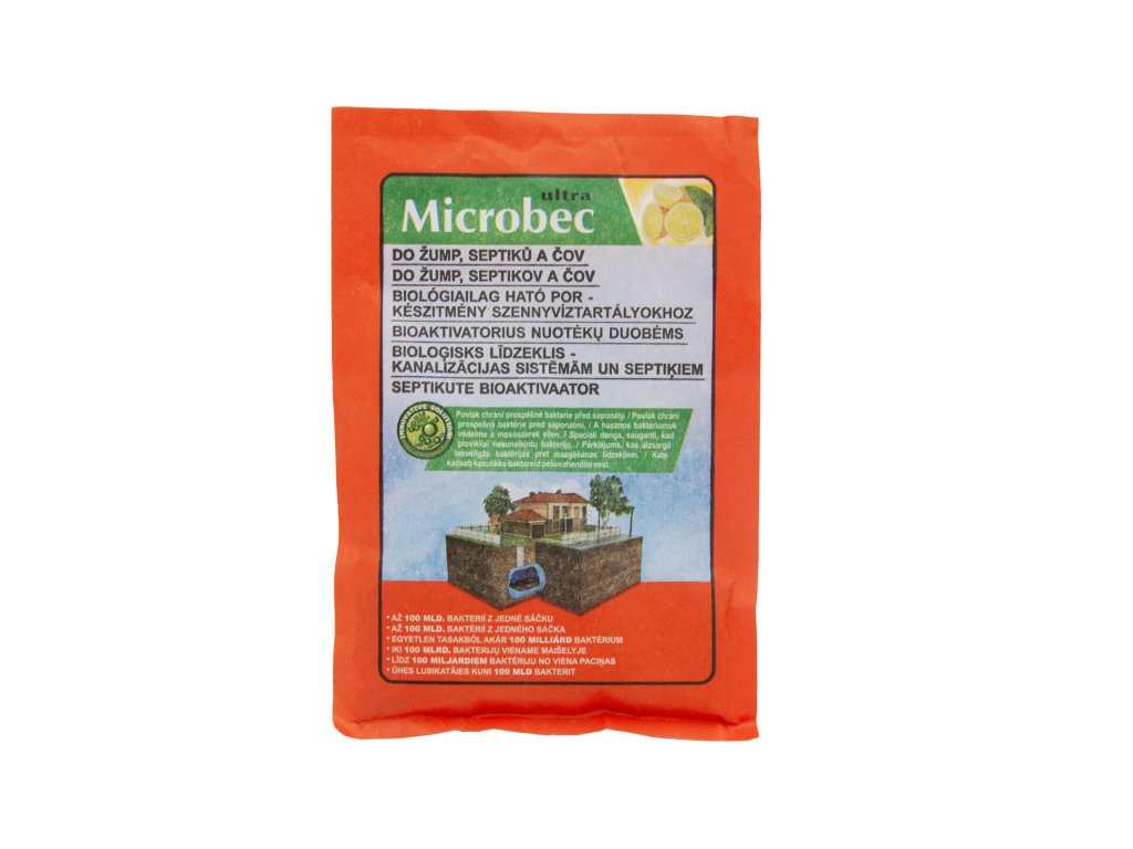 přípravek MICROBEC do žump,septiků a ČOV 25g BROS