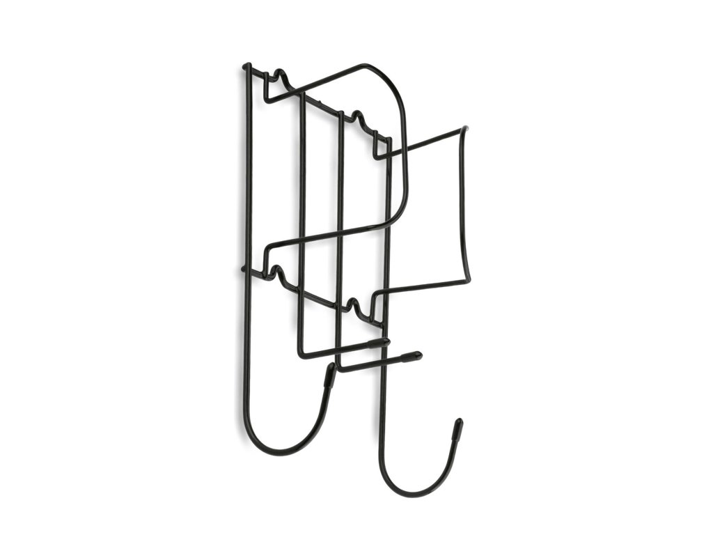 držák na žehličku 17x11x30cm ČER