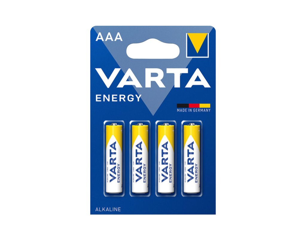baterie mikrotužková AAA LR03 Energy (4ks) VARTA