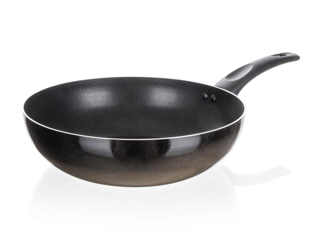 pánev WOK 28cm nepřiln.povrch CUISINO BLACK