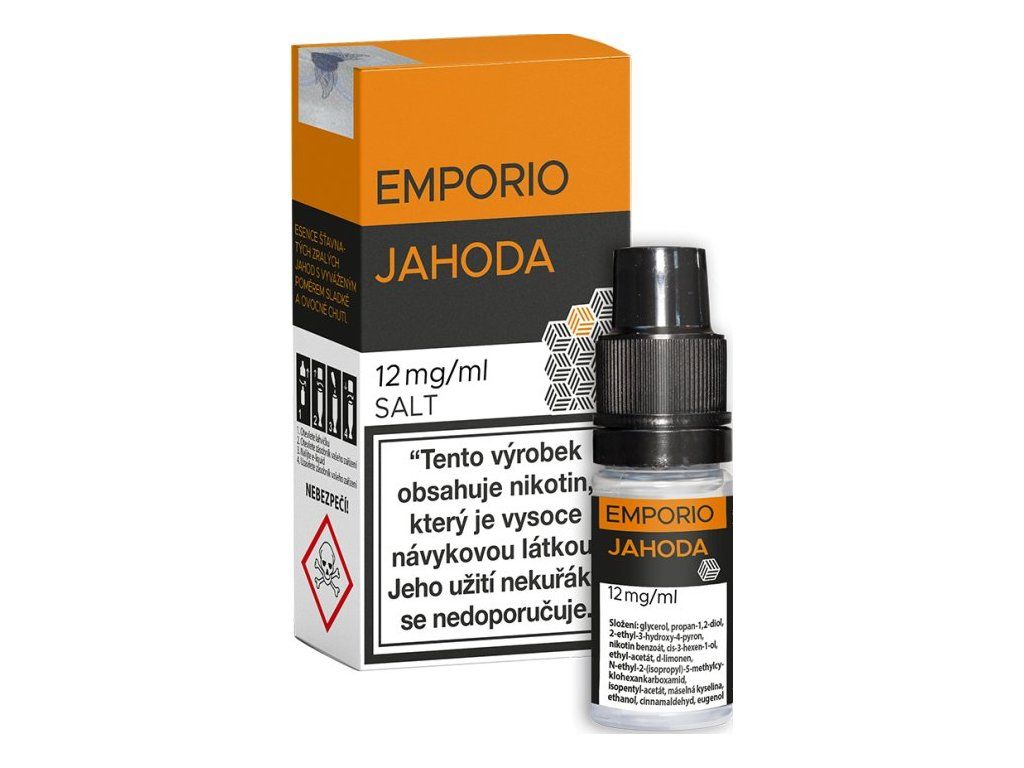 liquid emporio salt jahoda 10ml 12mg