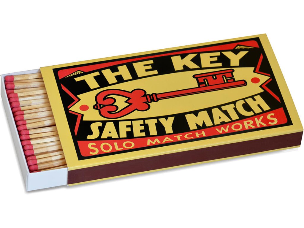 zápalky krbové 170mm (100ks) SOLO