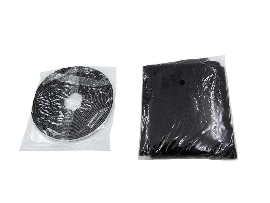 síť proti hmyzu okenní 150x130cm suchý zip