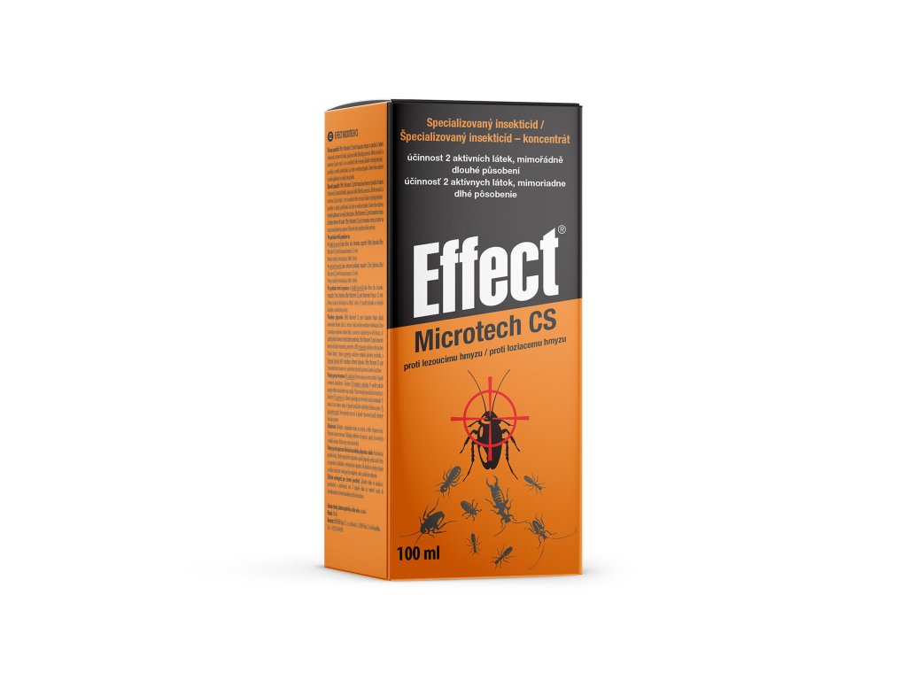přípravek proti lezoucímu hmyzu 100ml koncentrát EFFECT MICROTECH CS