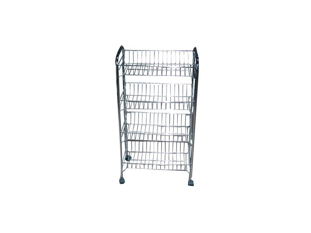 vozík BRILLY 3 koše 46x28x60cm Cr 1116