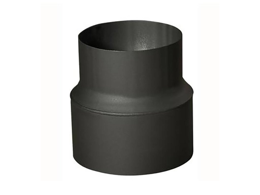 redukce trubková 130/120mm (d.160mm) t.1,5mm ČER