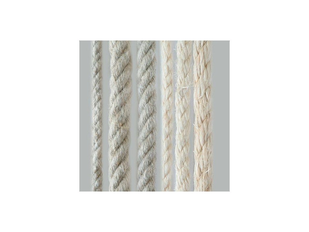 šňůra SISAL 6mm stáčená (100m)