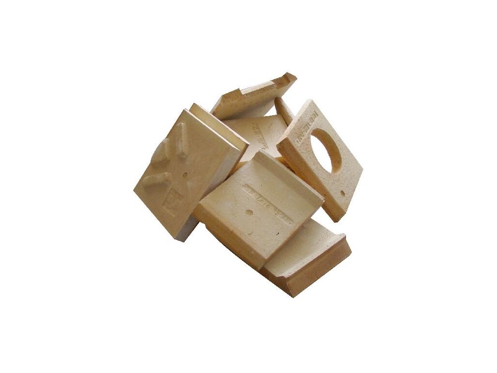 sada šamotu KERPEN 2U4P (suchá vyzdívka)