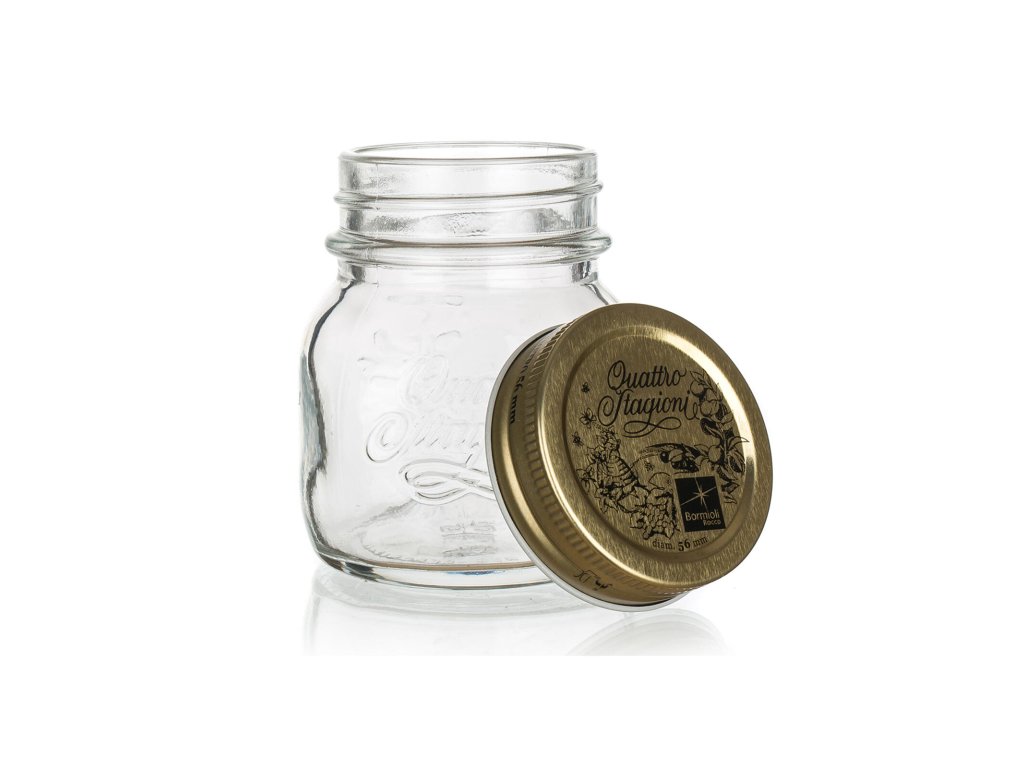 dóza QUATTRO STAGIONI 0,5l skl.+ kov.víčko