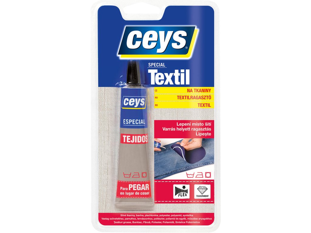 lepidlo na textil 30ml TEXTILCEYS