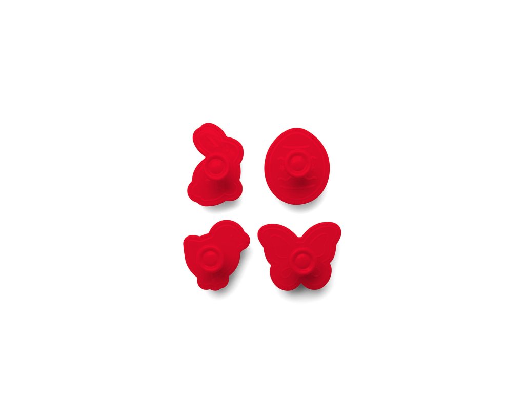 vykrajovačka s pístem velikonoční PH/kov sada 4díl.