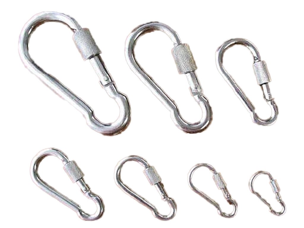 karabina s maticí 70mm Zn 180kg (10ks)