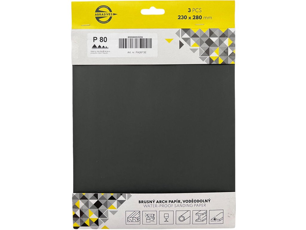 papír brus.pod vodu zr.2000, 230x280mm (3ks)