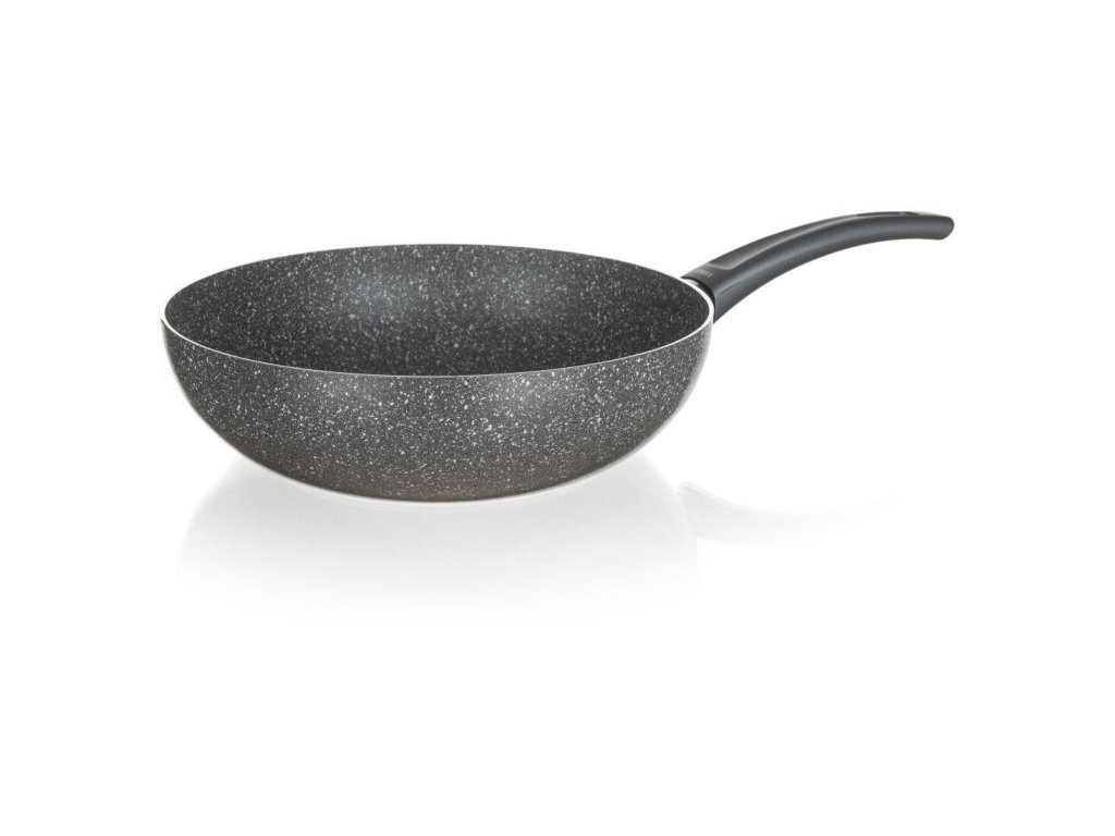 pánev WOK 28x8cm Al GRANITE PR indukce