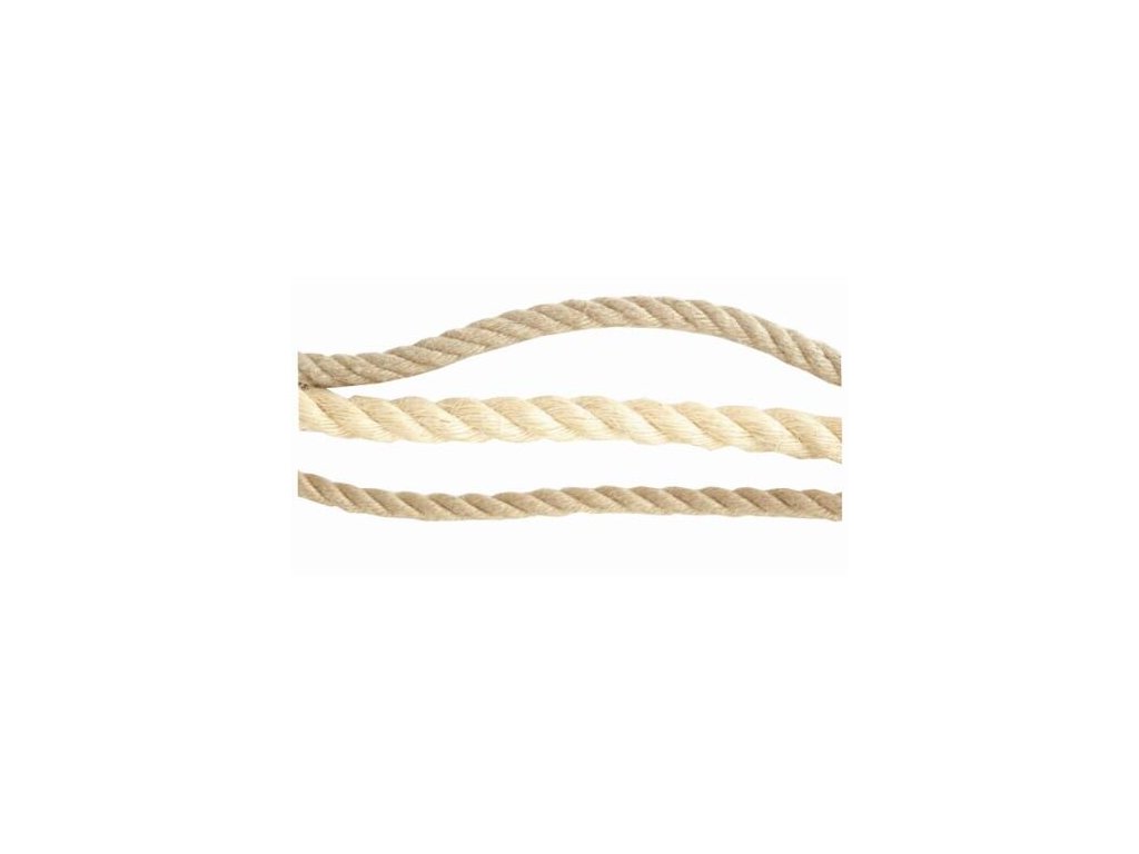 lano přírodní 20mm stáčené s PP (45m)