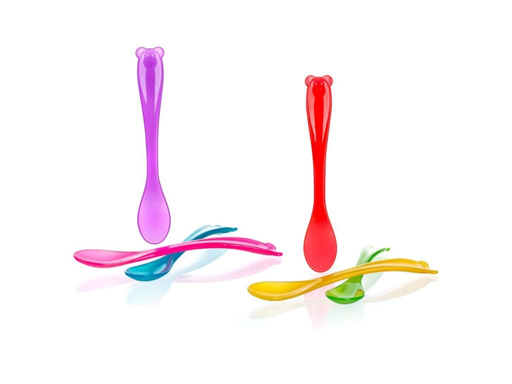 lžička dětská 4KIDS 13,5cm PH mix barev (3ks)
