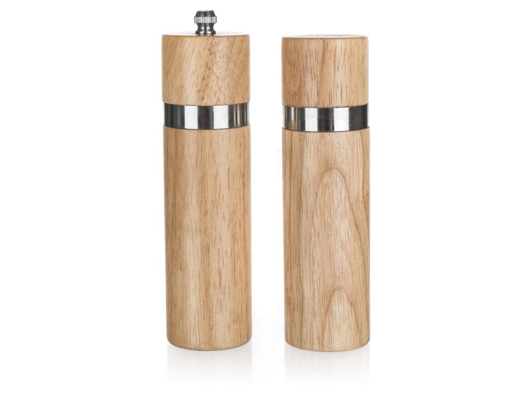 mlýnek na koření 15,2x4cm BRILLANTE sada 2díl.