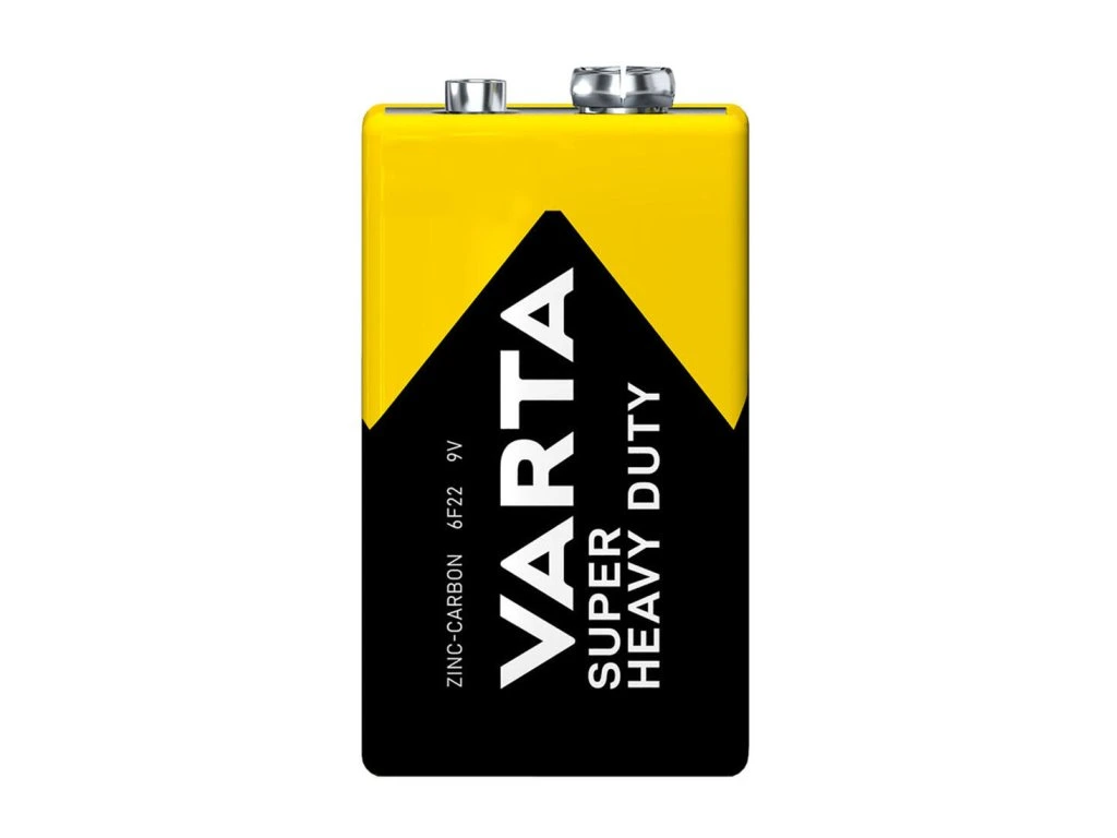 baterie 9V, 6F22 SuperLife Zn VARTA