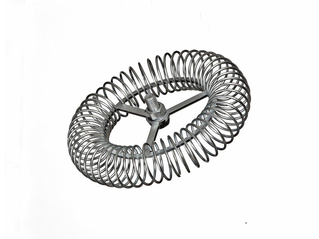 růžice komínová kruhová 200mm/M12, ocel