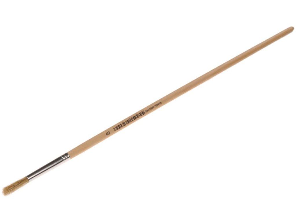 štětec malířský kulatý, vel. 8