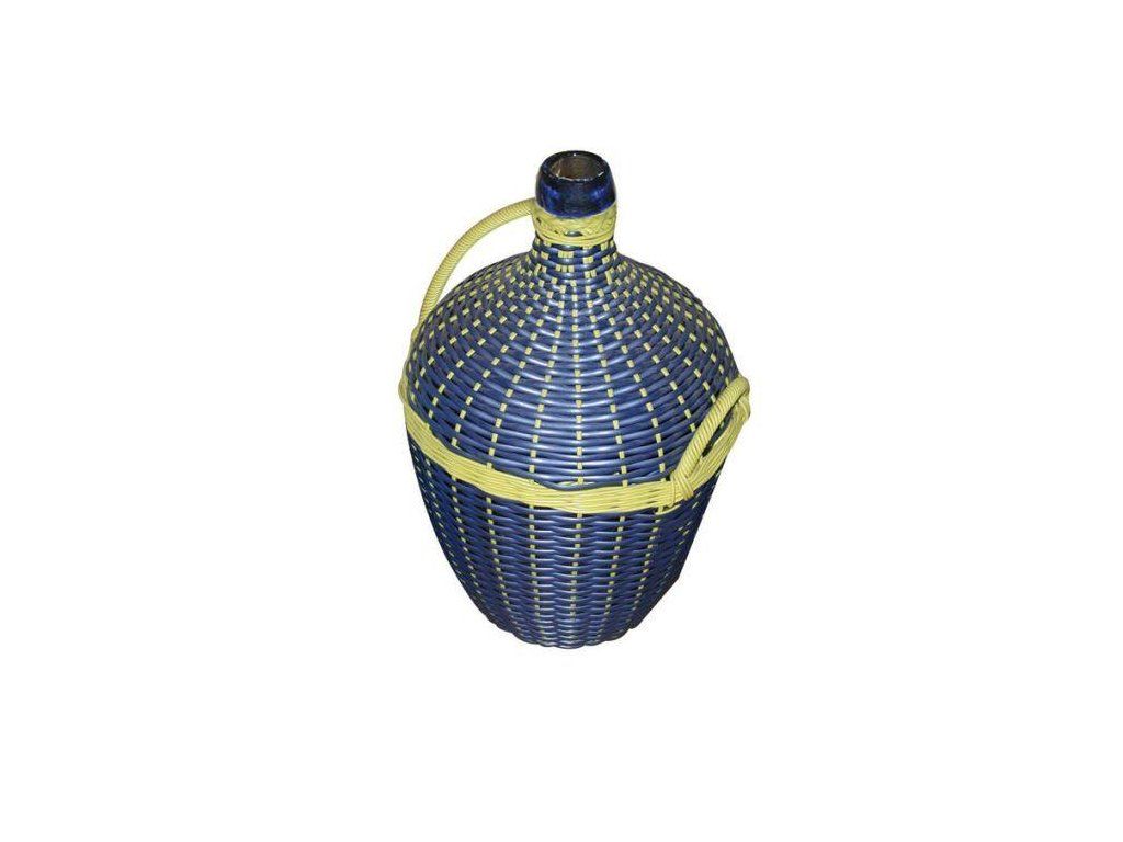 demižon opletený 15l mix barev