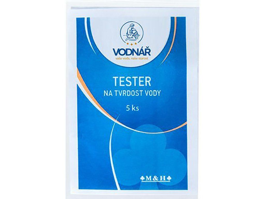 tester na tvrdost vody (5ks) VODNÁŘ