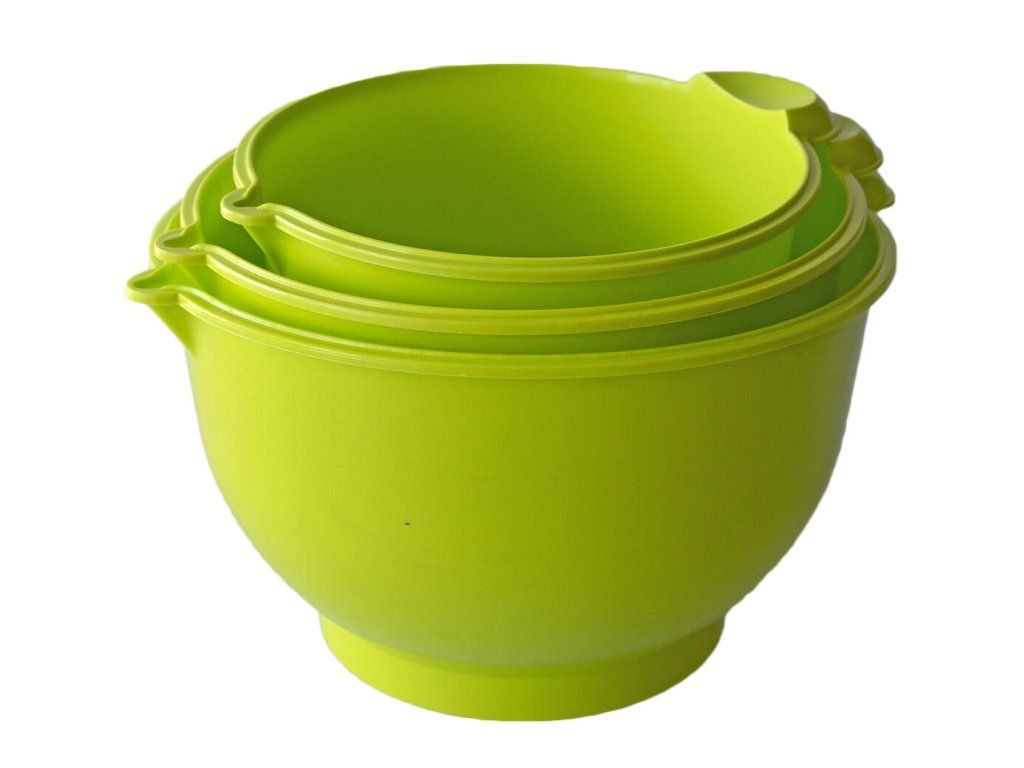 mísa šlehací sada 3díl.(2l,3l,3,5l) PH s gumou, mix barev