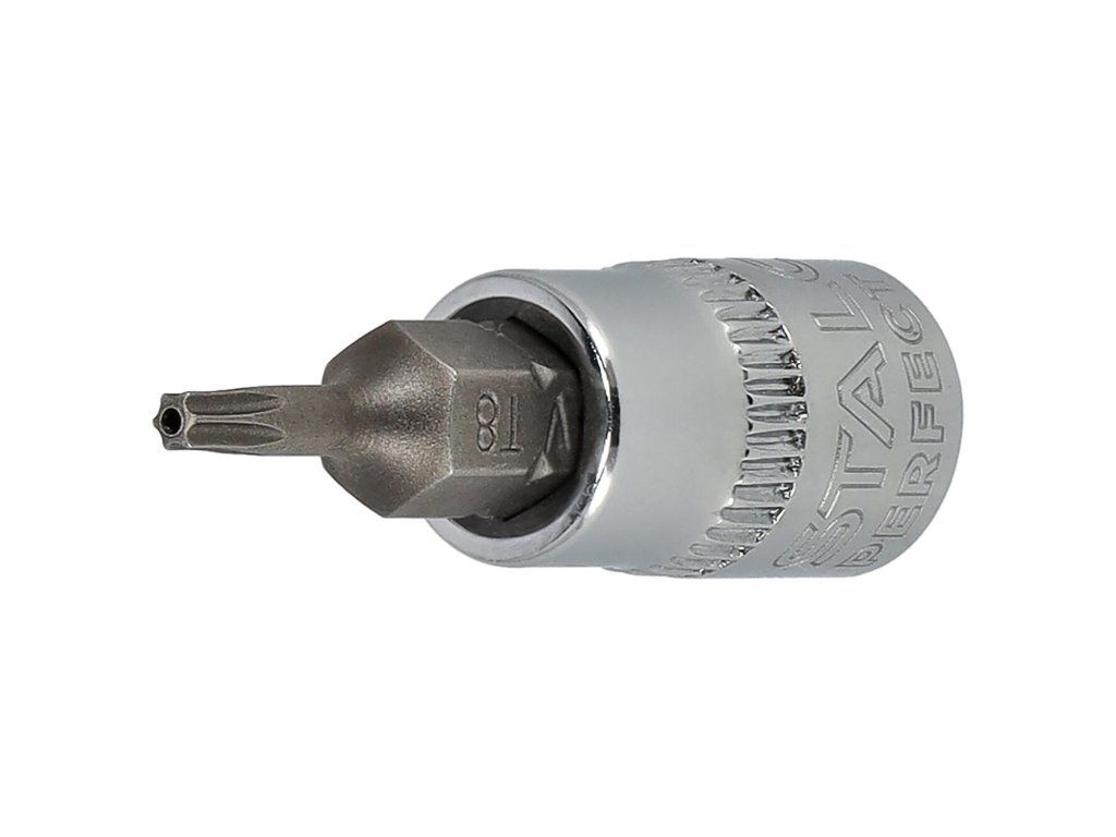 hlavice 1/4" s bitem TORX T30 STALCO